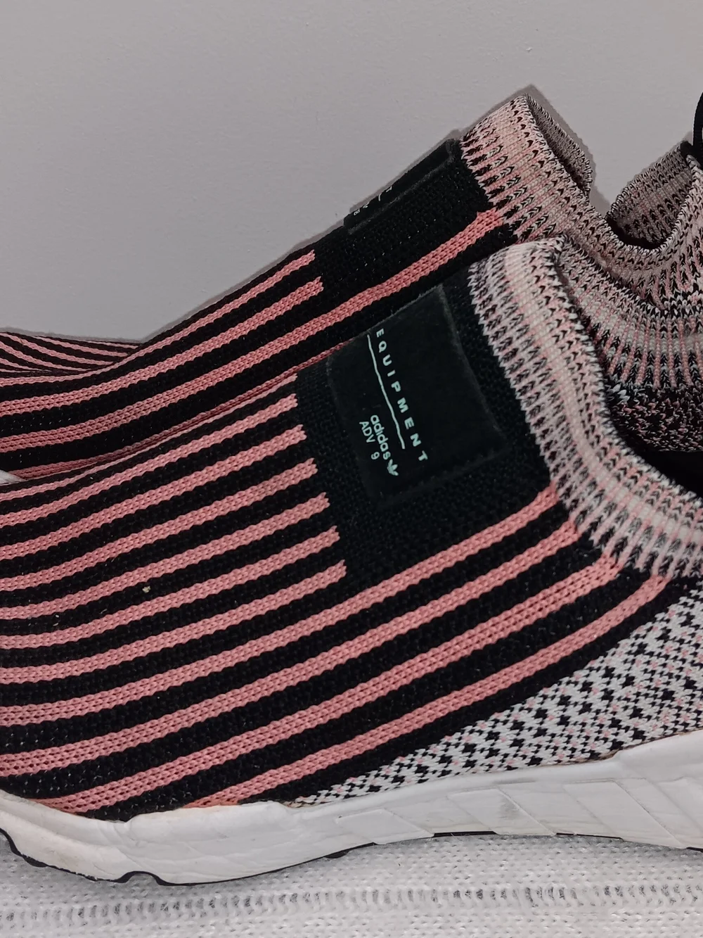 Adidas Women's Equipment Slip-On Sneakers - Pink & Black
